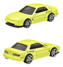 2025 Hot Wheels Fast & Furious Rápidos y Furiosos 5 Pack Set de 5 - 68 Plymouth Barracuda Formula S, 70 Dodge Charger R/T, 1966 Chevrolet Impala, Nissan Silvia S13, Porsche 911 GT3 RS