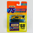 1997 Matchbox 75 Challenge Limited Edition 1/10,000 Stinger dorado metálico