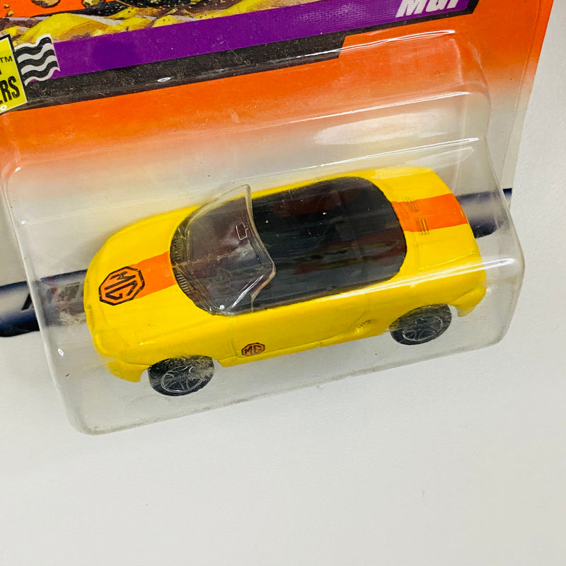 1998 Matchbox Street Cruisers MG Rover MGF 1.8i amarillo Primera Edición