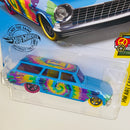 2019 Hot Wheels HW Art Cars 64 Chevy Nova Wagon celeste 5SP