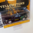 2022 Greenlight Limited Edition Hollywood Yellowstone 2011 Dodge Charger Pursuit negro Llantas de Goma