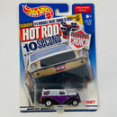 2000 Hot Wheels Editor's Choice Target Exclusive Anglia Panel Ford morado con blanco Llantas de Goma RR
