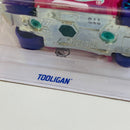 2024 Hot Wheels Treasure Hunt NETFLIX Let's Race Experimotors Tooligan rosado AD base ZAMAC