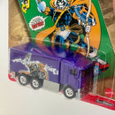 2021 Hot Wheels Premium Marvel Avengers Taskmaster Hiway Hauler 2 70s COE Kenworth morado Llantas de Goma RR