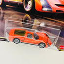 2026 Hot Wheels Premium Pop Culture Forza 66 Porsche 906 Carrera 6 naranja Llantas de Goma RR