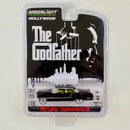 2022 Greenlight Hollywood The Godfather El Padrino 1955 Cadillac Fleetwood Series 60 negro Llantas de Goma