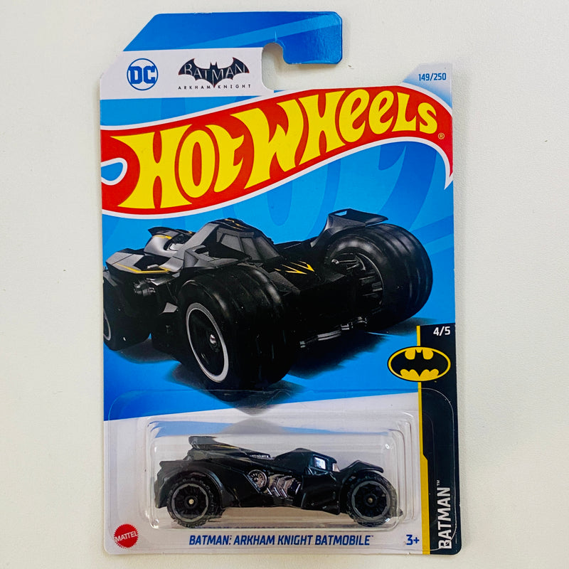 2024 Hot Wheels DC Batman Arkham Knight Batmobile negro metálico ORST