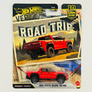 2026 Hot Wheels Premium Car Culture 10th Anniversary Road Trip 2024 Toyota Tacoma TRD Pro rojo Llantas de Goma RR