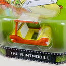 2014 Hot Wheels Premium Entertainment The Flintstones Flintmobile Troncomóvil de Los Picapiedra naranja 5SP
