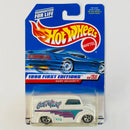 1998 Hot Wheels First Editions Dairy Delivery blanco 5SP base China Primera Edición