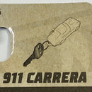 2024 Hot Wheels Experimotors Porsche 911 Carrera ZAMAC Primera Edición - Llavero