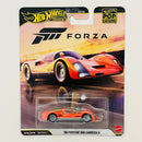 2026 Hot Wheels Premium Pop Culture Forza 66 Porsche 906 Carrera 6 naranja Llantas de Goma RR