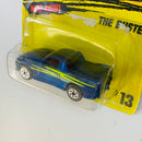 1996 Matchbox Super Fast New Model The Buster 13 azul Primera Edición