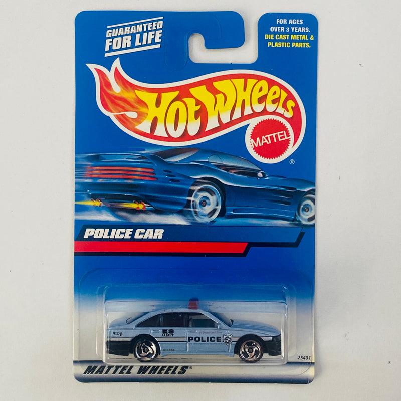 2000 Hot Wheels Police Car Holden Commodore celeste SB