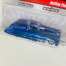 2010 Hot Wheels Wayne's Garage Rolling Thunder azul metálico Llantas de Goma RR base ZAMAC