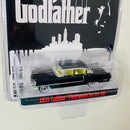 2022 Greenlight Hollywood The Godfather El Padrino 1955 Cadillac Fleetwood Series 60 negro Llantas de Goma