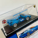 2022 Hot Wheels RLC 82 Lamborghini Countach LP500 S Exclusivo Red Line Club azul hielo spectraflame Llantas de Goma RR