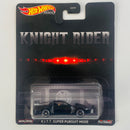 2020 Hot Wheels Entertainment K.I.T.T. Super Pursuit Mode KITT El Auto Fantástico negro Llantas de Goma RR