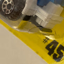 1996 Matchbox Chevrolet Highway Maintenance 45 blanco con azul - Detalle Burbuja