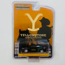 2022 Greenlight Limited Edition Hollywood Yellowstone 2011 Dodge Charger Pursuit negro Llantas de Goma