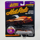 1997 Johnny Lightning Hot Rods Limited Edition 1/17,500 Troy Trepanier Bumongous 1950 Buick Sedanette plata metálico Llantas de Goma