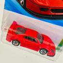 2025 Hot Wheels HW Exotics Ferrari F40 Competizione rojo 5SP Primera Edición
