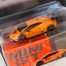 2022 Mini GT MiJo Exclusives 1:64 Limited Edition 1/4,800 Lamborghini Huracán STO naranja Arancio Borealis Llantas de Goma