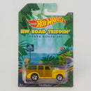 2014 Hot Wheels Walmart Exclusive HW Road Trippin State Route 360 40s Woodie Ford amarillo 5SP base ZAMAC