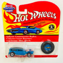 1993 Hot Wheels Vintage Collection 32 Ford Lil' Coffin The Demon azul metálico Redline RL - Incluye Botón Coleccionista