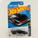 2023 Hot Wheels HW Screen Time Knight Rider HW KITT Concept negro El Auto Fantástico AD con Escáner Interactivo