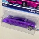 2014 Hot Wheels Cool Classics Purple Passion 49 Mercury morado spectrafrost Retro Slots RSW base ZAMAC