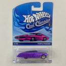 2014 Hot Wheels Cool Classics Purple Passion 49 Mercury morado spectrafrost Retro Slots RSW base ZAMAC