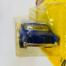 1996 Matchbox 57 Chevy 4 azul con flamas amarillas