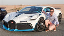2023 Mini GT MiJo Exclusives 1:64 Limited Edition 1/3600 Bugatti Divo blanco Llantas de Goma