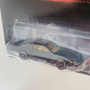 2023 Hot Wheels Premium Entertainment KITT El Auto Fantástico Knight Rider K.I.T.T. negro Llantas de Goma RR