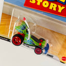 2026 Hot Wheels Premium Pop Culture Disney Pixar Toy Story RC Car verde Llantas de Goma RR
