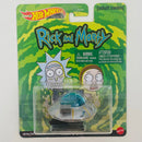 2023 Hot Wheels Premium Entertainment Adult Swim Rick and Morty Rick's Ship plata