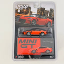 2026 Mini GT MiJo Exclusives 1:64 Limited Edition Nissan Z VeilSide FFZ400 naranja Llantas de Goma