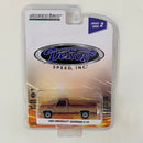 2021 Greenlight Limited Edition Detroit Speed Inc 1983 Chevrolet Silverado C-10 marrón Llantas de Goma
