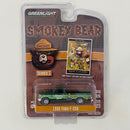 2021 Greenlight Limited Edition Smokey Bear 1995 Ford F-250 verde Llantas de Goma