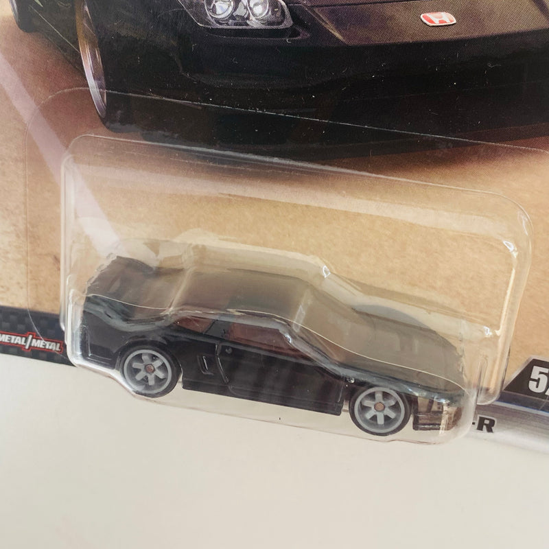 2024 Hot Wheels Premium Fast & Furious Rápidos y Furiosos 2003 Honda NSX-R negro Llantas de Goma RR