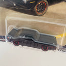 2024 Hot Wheels Premium Fast & Furious Rápidos y Furiosos 1970 Plymouth AAR Cuda negro Llantas de Goma RR