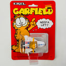 1990 ERTL Garfield Need a Lift? NASA Space Shuttle Transbordador Espacial blanco Bandera USA