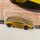 2023 Hot Wheels Premium Fast & Furious Rápidos y Furiosos Lamborghini Gallardo LP 570-4 Superleggera dorado metálico Llantas de Goma RR