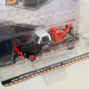 2021 Greenlight Limited Edition Dually Drivers 1970 Chevrolet C-30 Dually Wrecker - Texaco 24 Hour Road Service negro Llantas de Goma