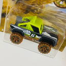 2019 Hot Wheels Walmart Exclusive Off Road Trucks Series Custom Ford Bronco gris 6SP
