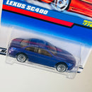 1998 Hot Wheels Lexus SC400 770 azul metálico LW