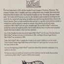 1994 Hot Wheels Mail In Malt O Meal Limited Edition 32 Ford Delivery amarillo con rojo BW base ZAMAC