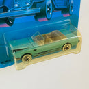 1989 Hot Wheels Classics 65 Mustang Convertible turquesa WW base ZAMAC