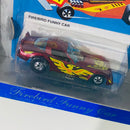 1998 Hot Wheels Conmemorativo 30 Aniversario 1982 Pontiac Firebird Funny Car granate metálico BW